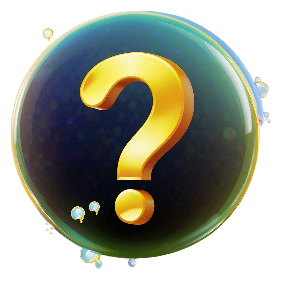 Question Mark Bubble Transparent Png Bum69 PNG Image