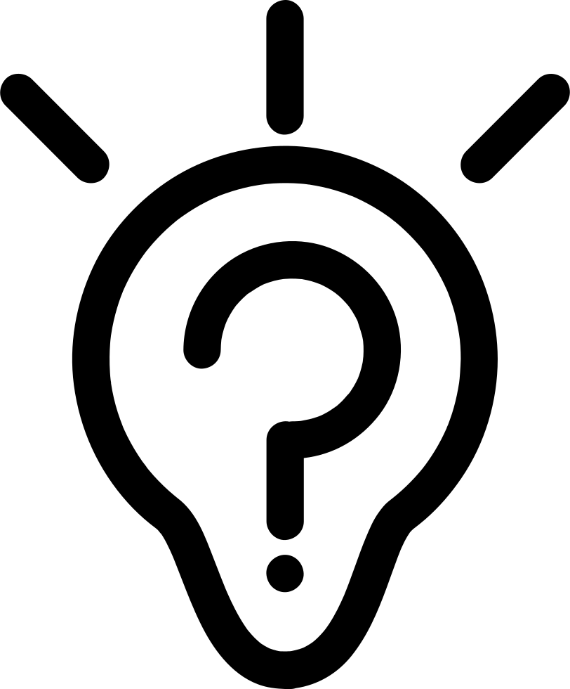 Question Mark Icon Graphic PNG Image