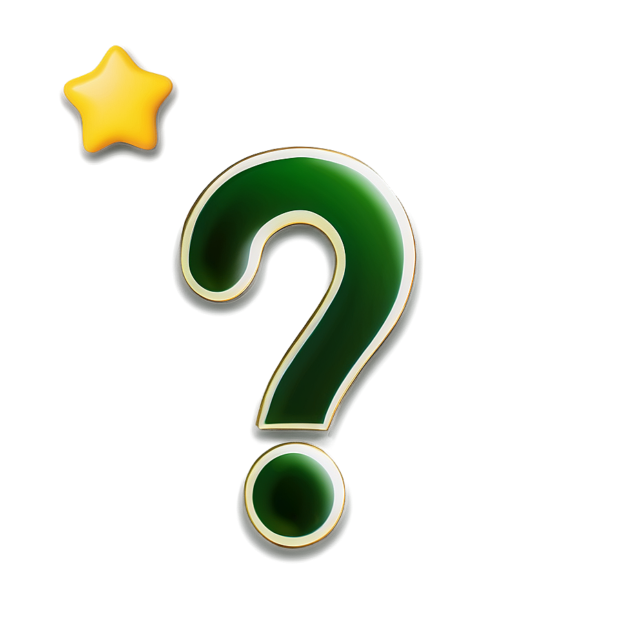 Question Mark Transparent Emoji Png 45 PNG Image