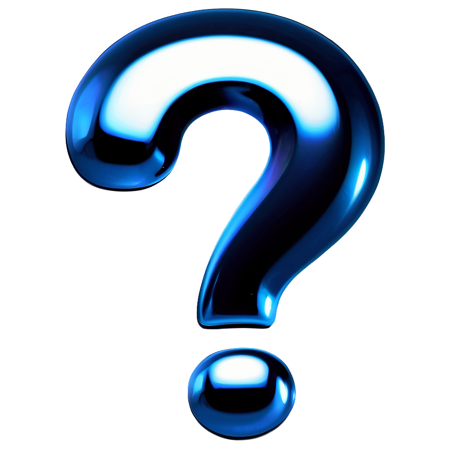 Question Mark Transparent Icon Free Png Qha77 PNG Image