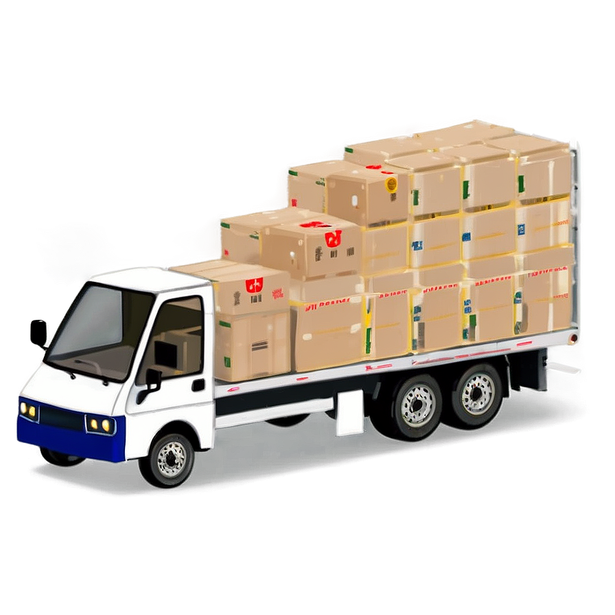 Quick Delivery Truck Png Wvl40 PNG Image