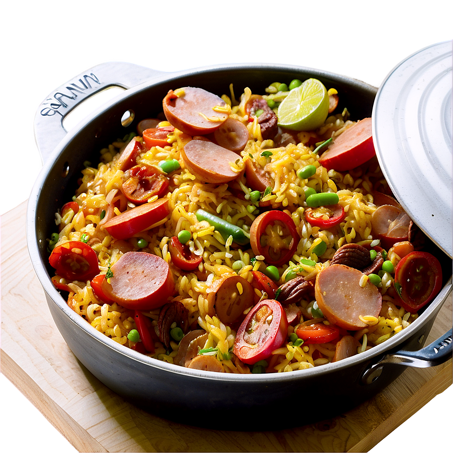 Quick-fix Paella With Chorizo Png Afk PNG Image