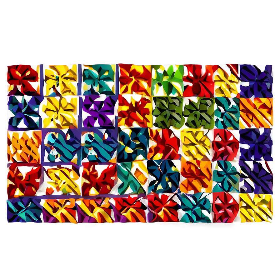 Quilt Pattern Design Png Qft PNG Image