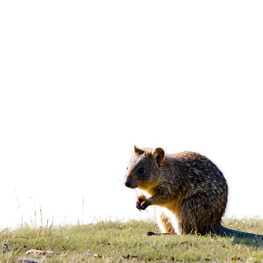 Quokka In Grassland Png 06242024 PNG Image