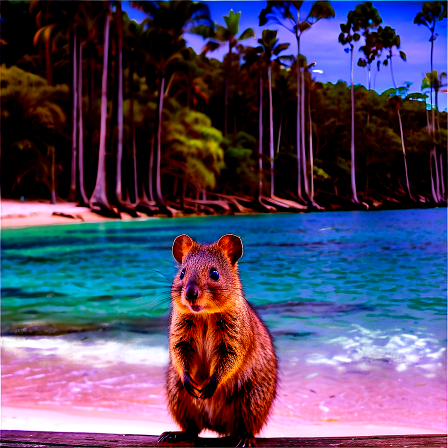 Quokka Island Adventure Png 06242024 PNG Image