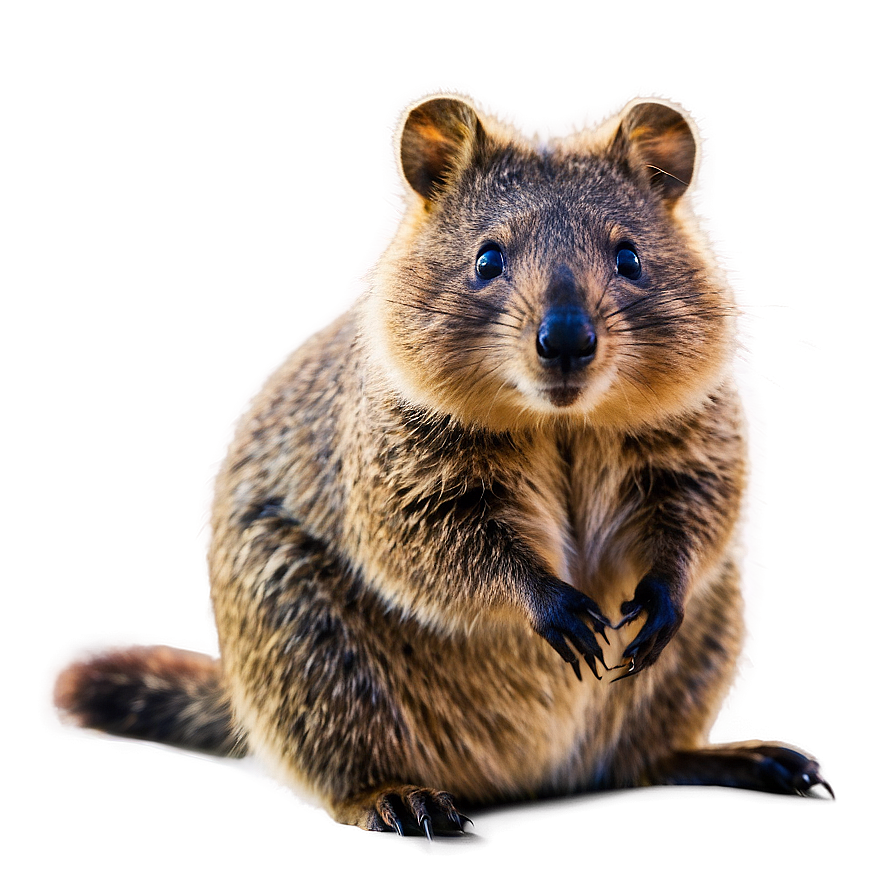 Quokka Lounging Lazily Png Vmf1 PNG Image