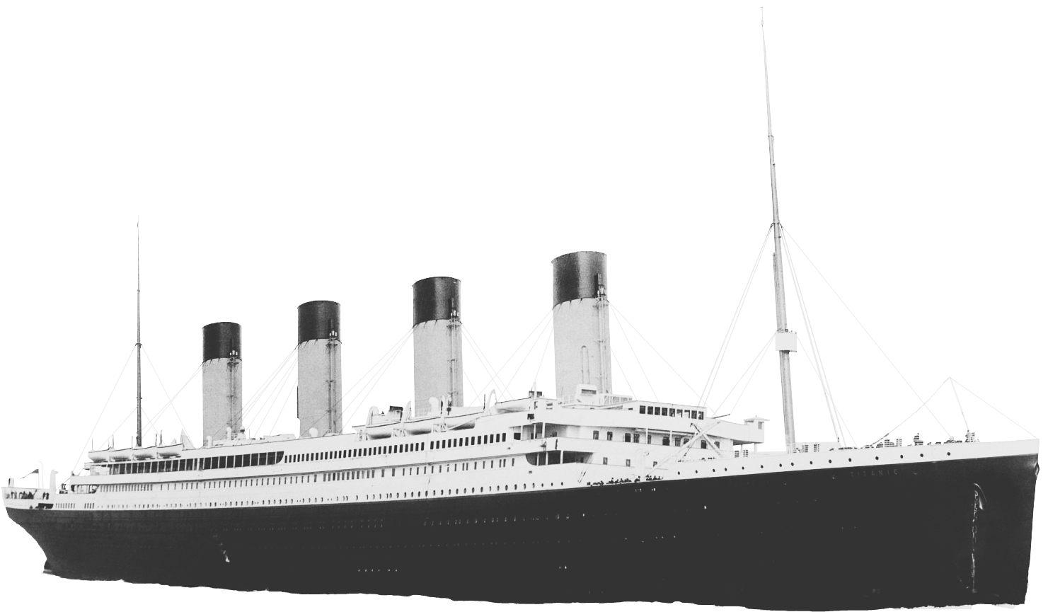 R M S_ Titanic_ Profile_ View PNG Image