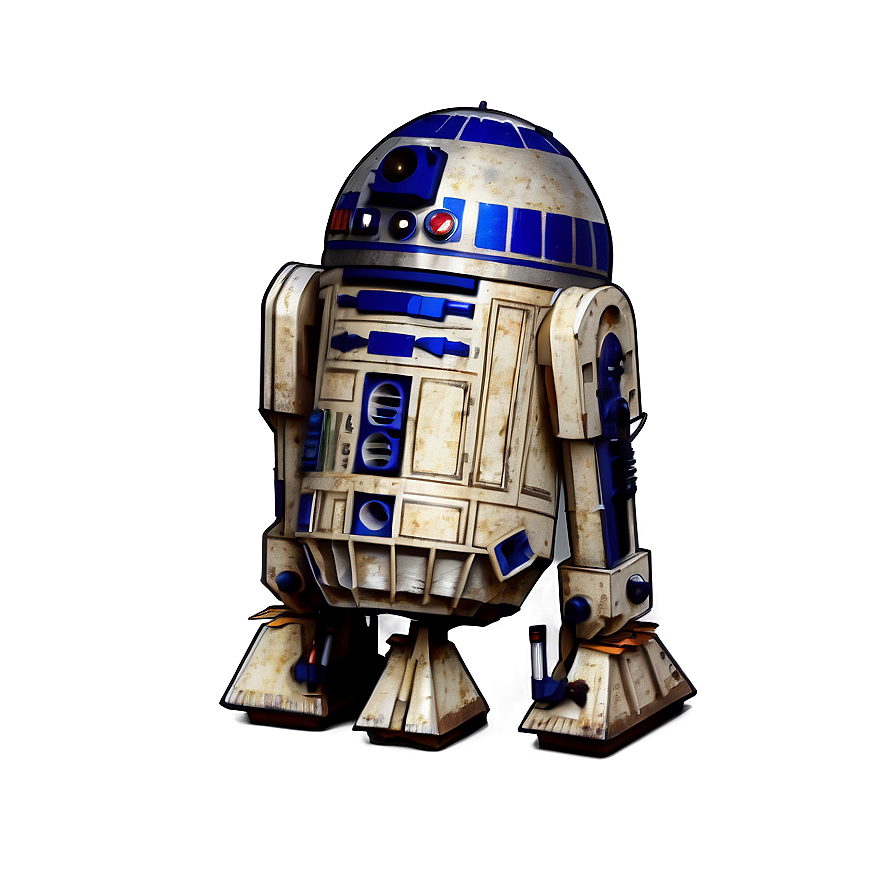 R2d2 Blueprint Style Image Png Wmu51 PNG Image