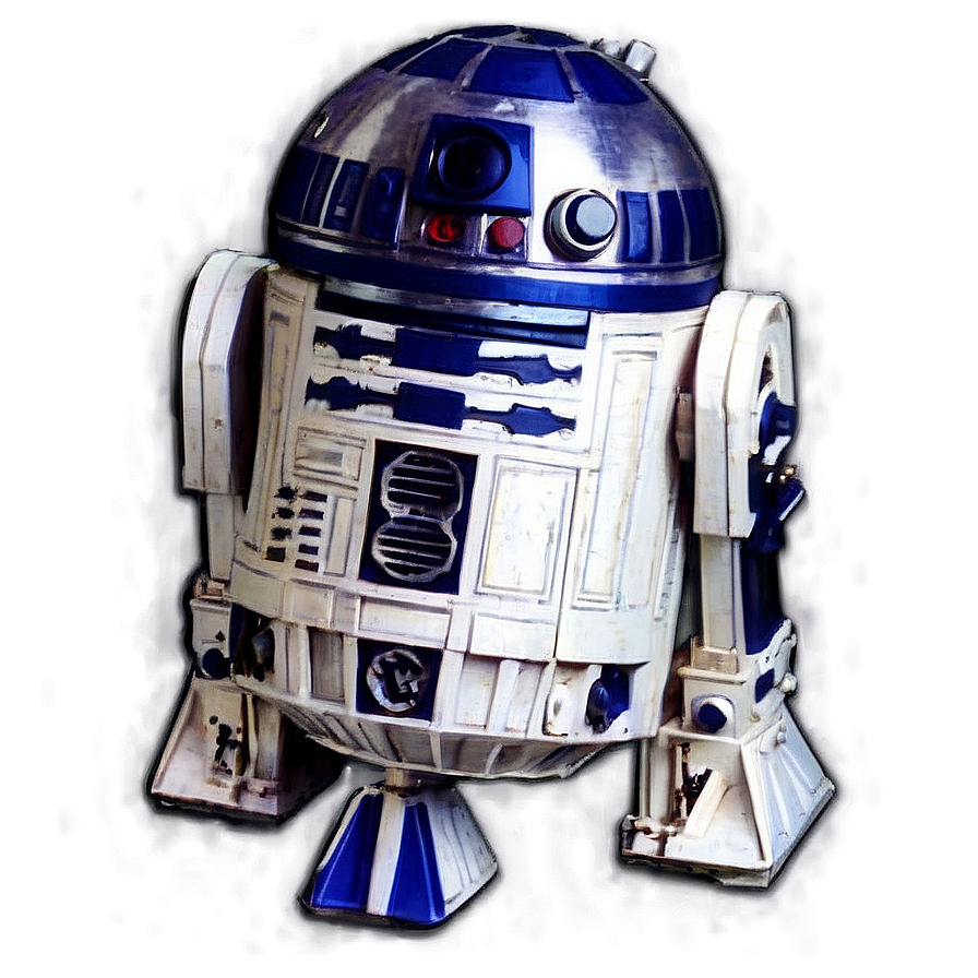 R2d2 Star Wars Logo Overlay Png Iyg PNG Image