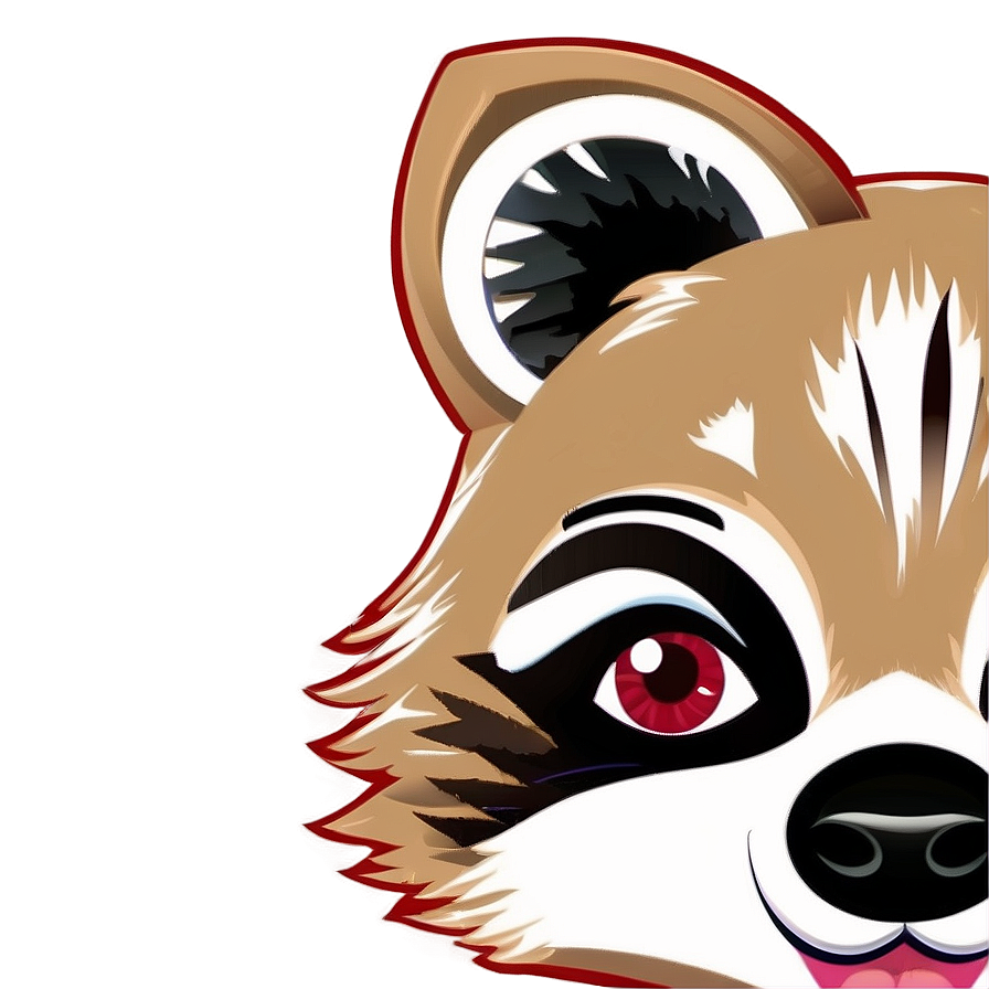 Raccoon Cartoon Character Png 23 PNG Image