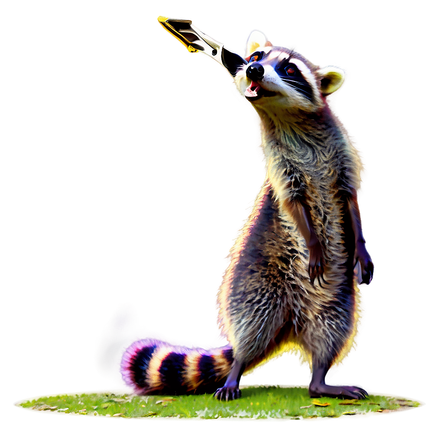 Raccoon Character Mascot Png Eqi PNG Image