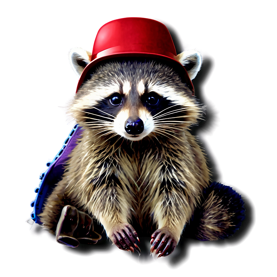 Raccoon In Hat Png 95 PNG Image