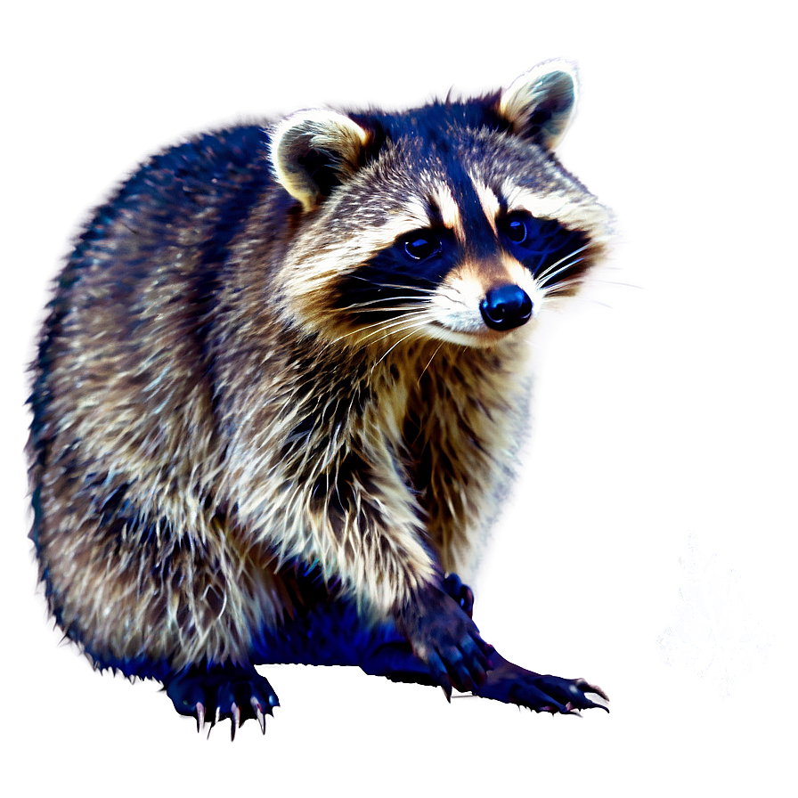 Raccoon In Snow Png 68 PNG Image