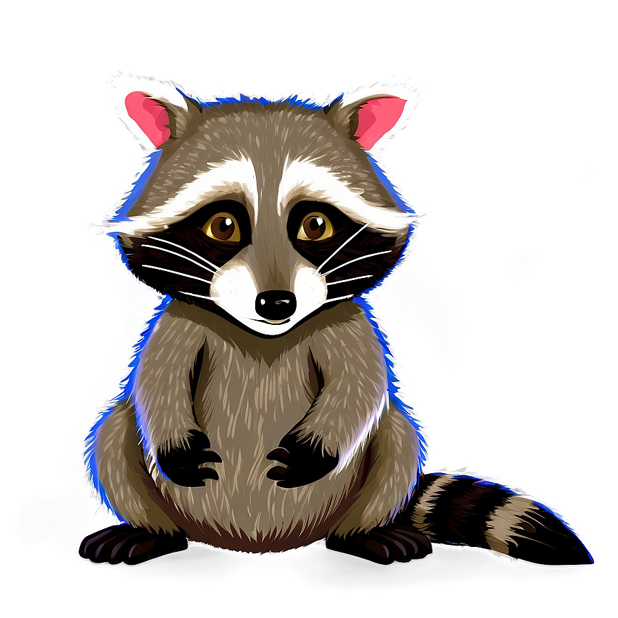 Raccoon Party Png Nrr PNG Image