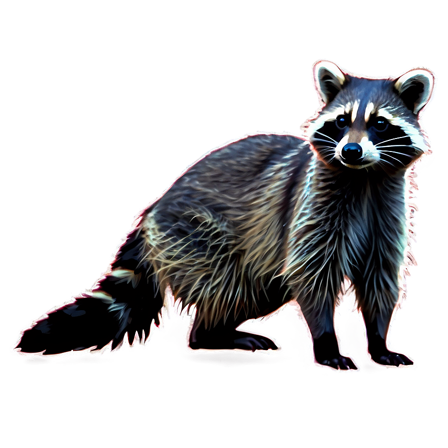 Raccoon Silhouette Png Pdr PNG Image