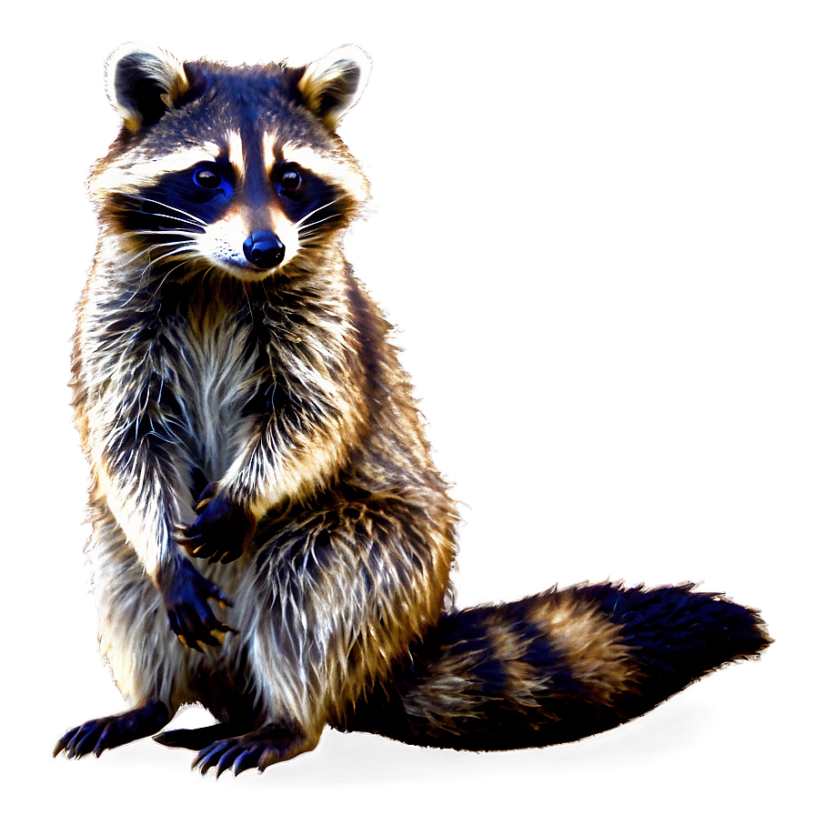 Raccoon Wildlife Photo Png Nll PNG Image