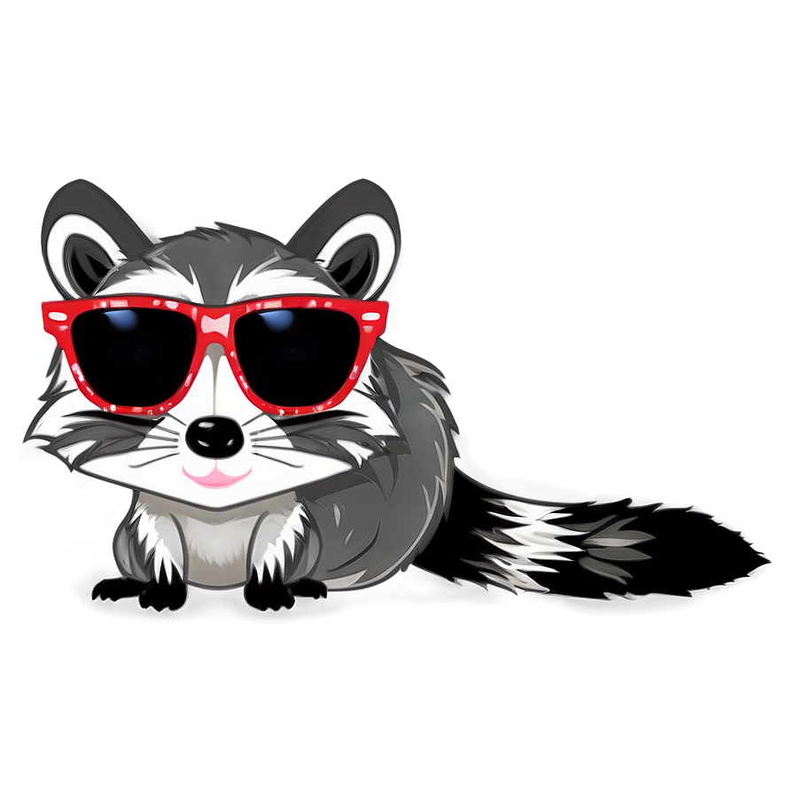 Raccoon With Sunglasses Png 15 PNG Image