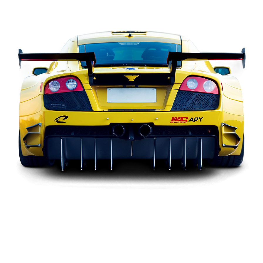 Racing Car Rear View Png 40 PNG Image