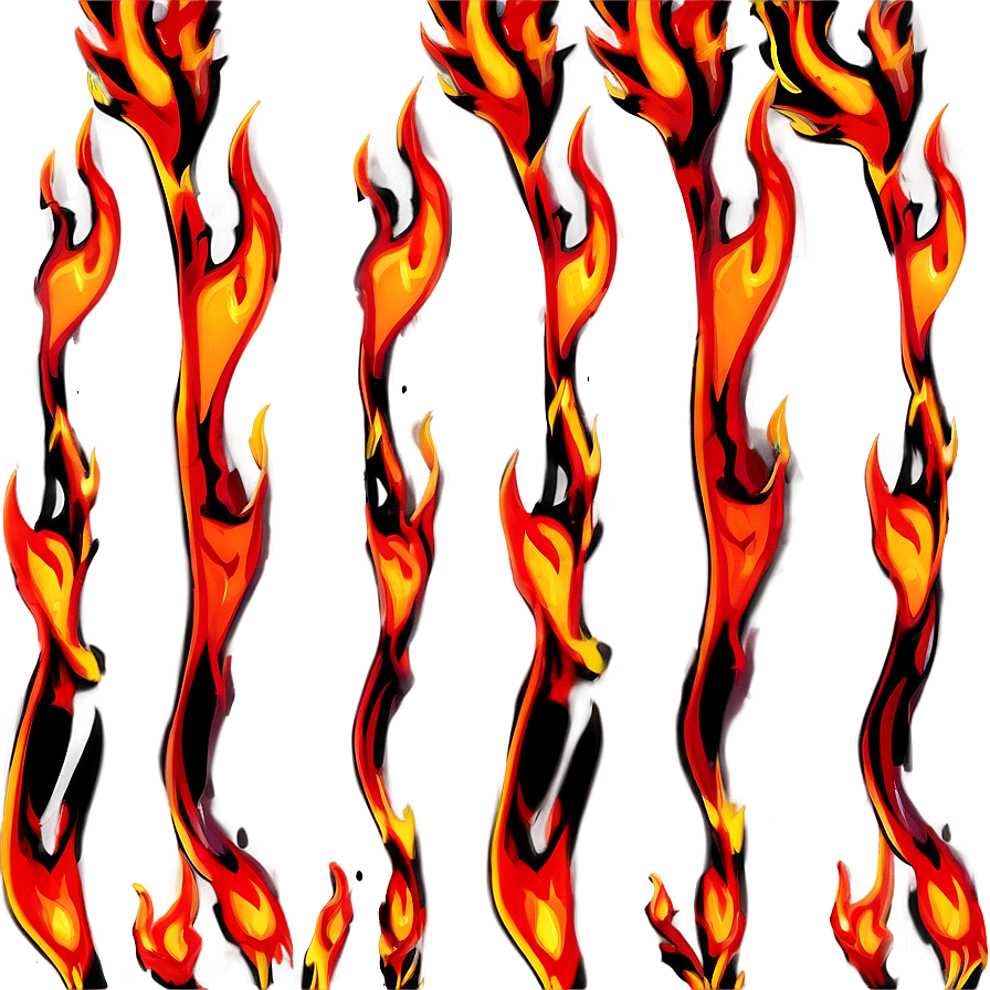 Racing Flames Decal Png Auf95 PNG Image