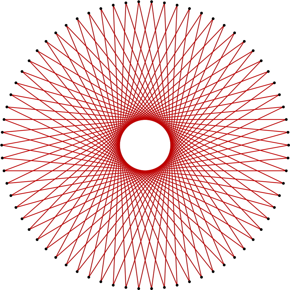 Radial Abstract Pattern PNG Image