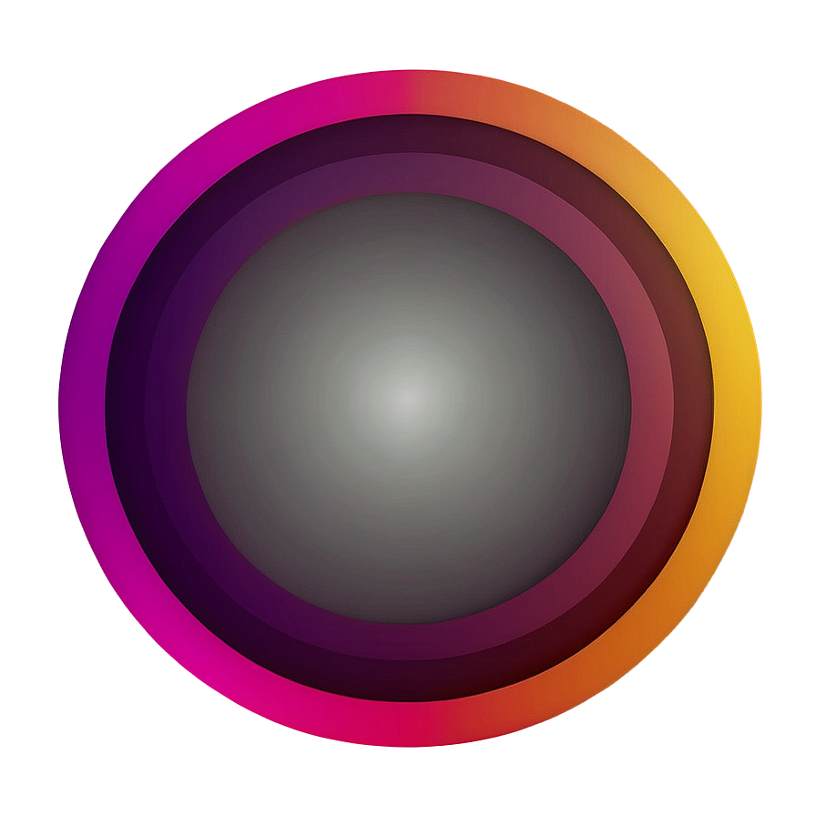 Radial Gradient Circle Png 06292024 PNG Image