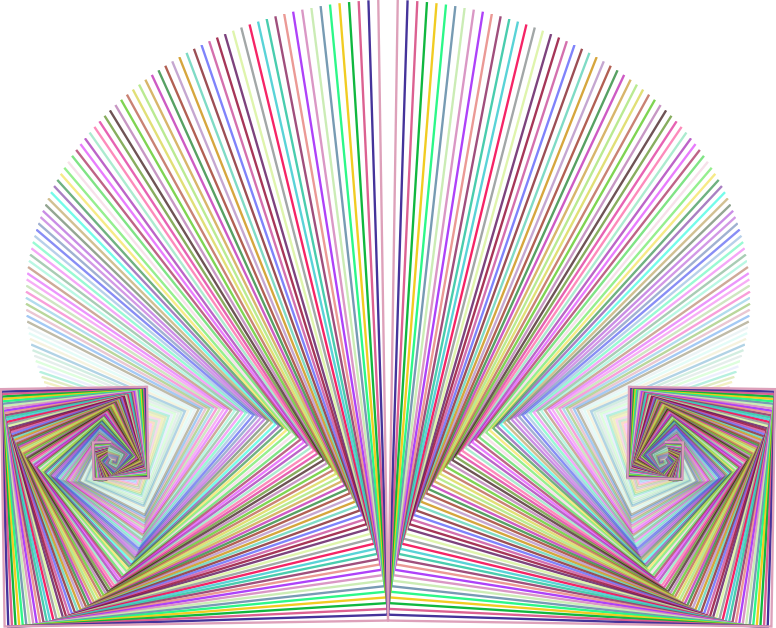 Radiant Abstract Fan Patterns.jpg PNG Image