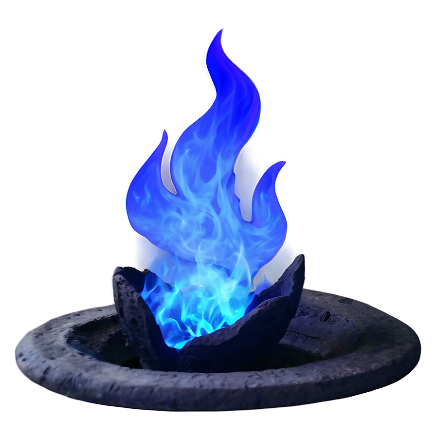 Radiant Blue Flame Png 84 PNG Image