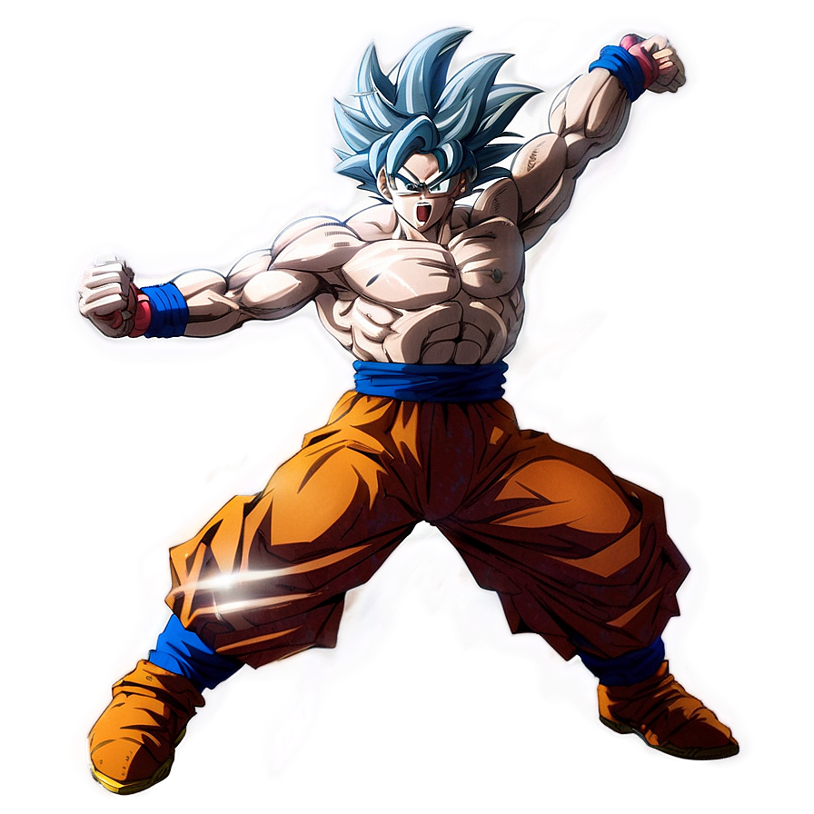 Radiant Goku Ultra Instinct Png 06292024 PNG Image