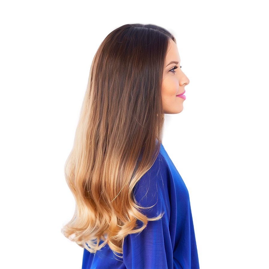 Radiant Long Hair Glow Png 05242024 PNG Image