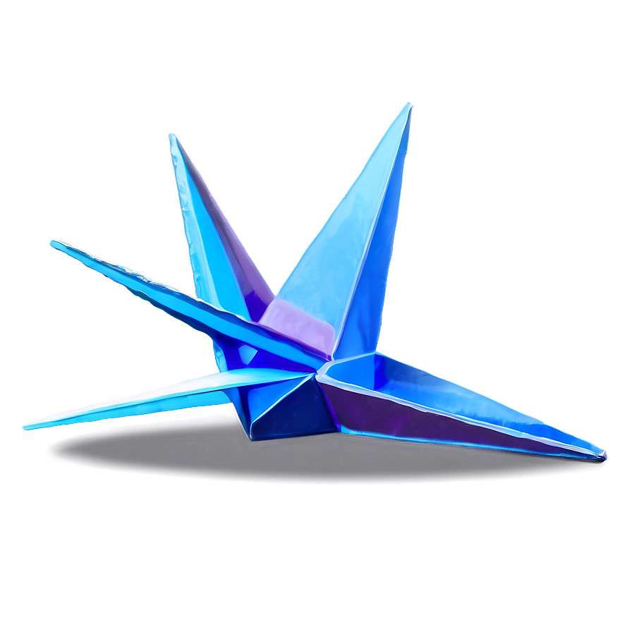 Radiant Paper Crane Png Vdy PNG Image