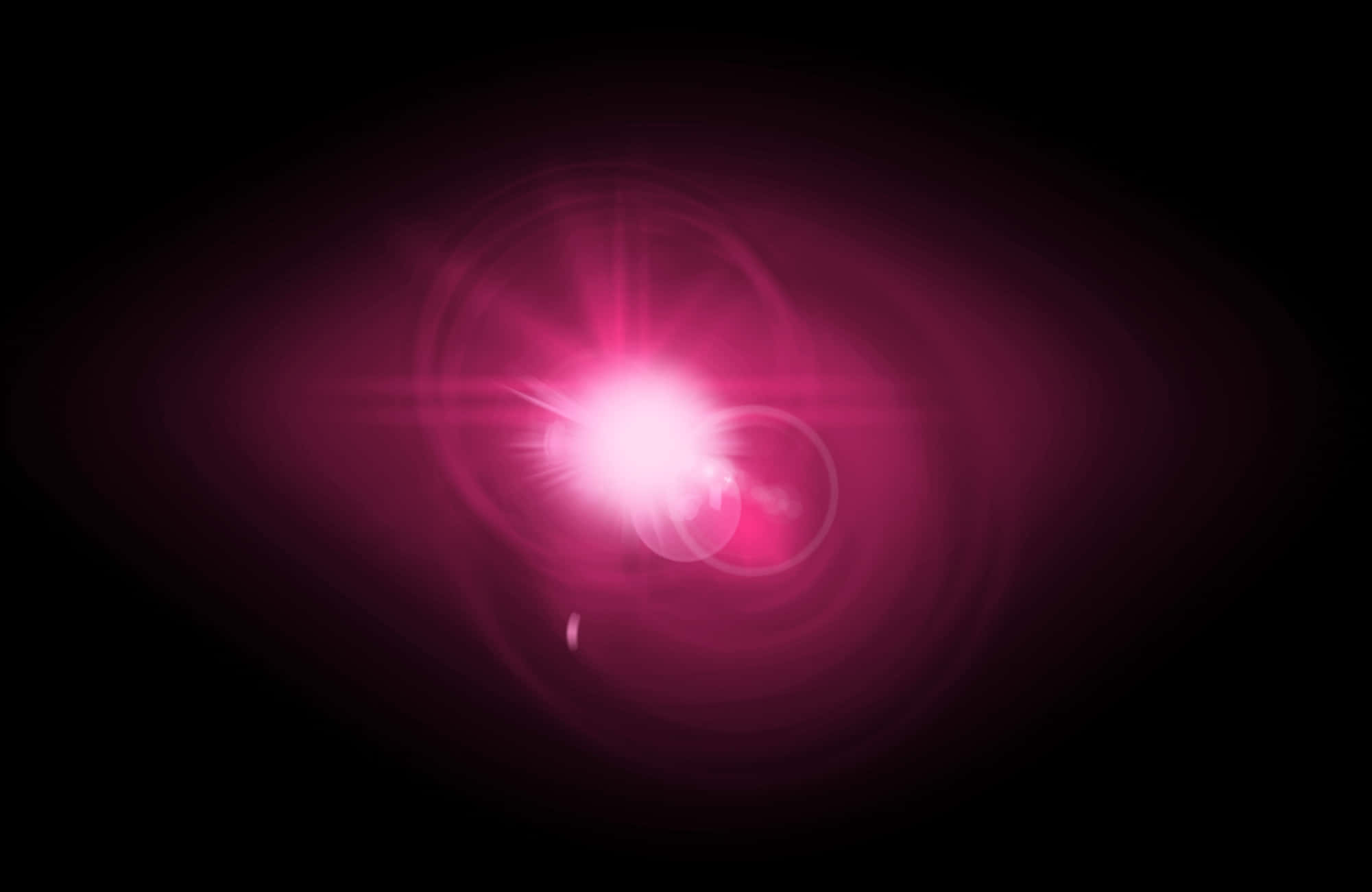 Radiant Pink Light Glow PNG Image