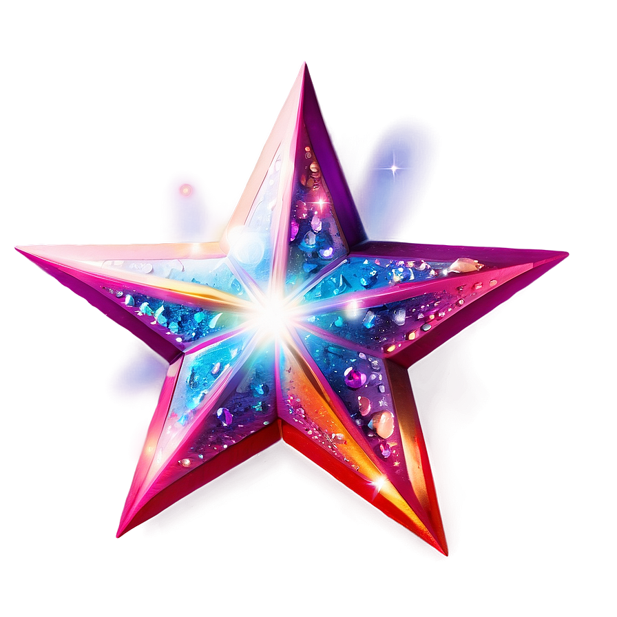 Radiant Sparkle Star Png 06212024 PNG Image