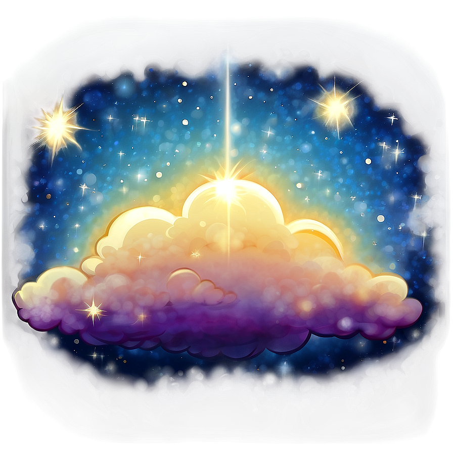 Radiant Starlit Sky Png Xxl PNG Image