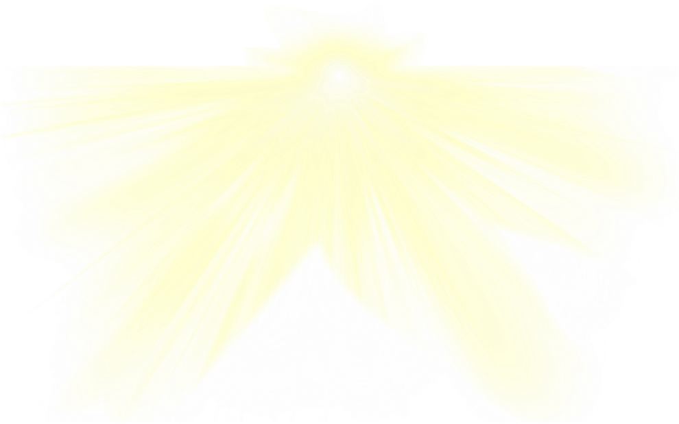 Radiant Sunburst Illustration PNG Image