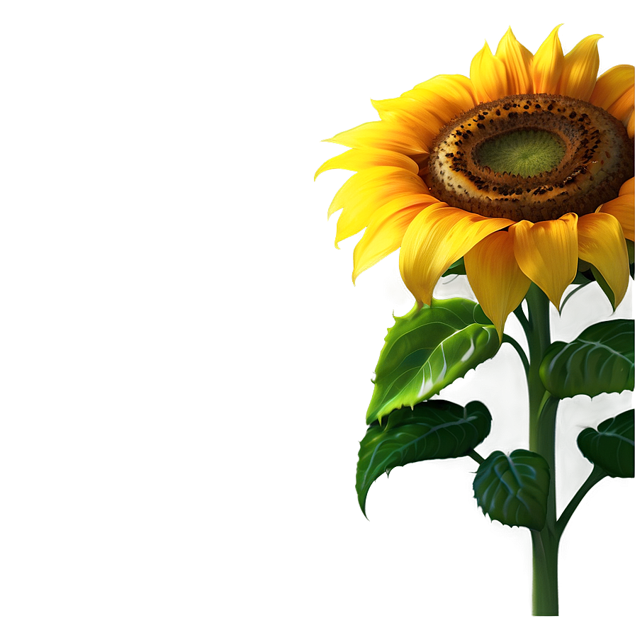 Radiant Sunflower Png 19 PNG Image