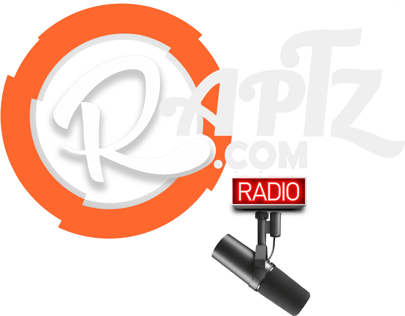 Radio Station Microphone Logo PNG Image