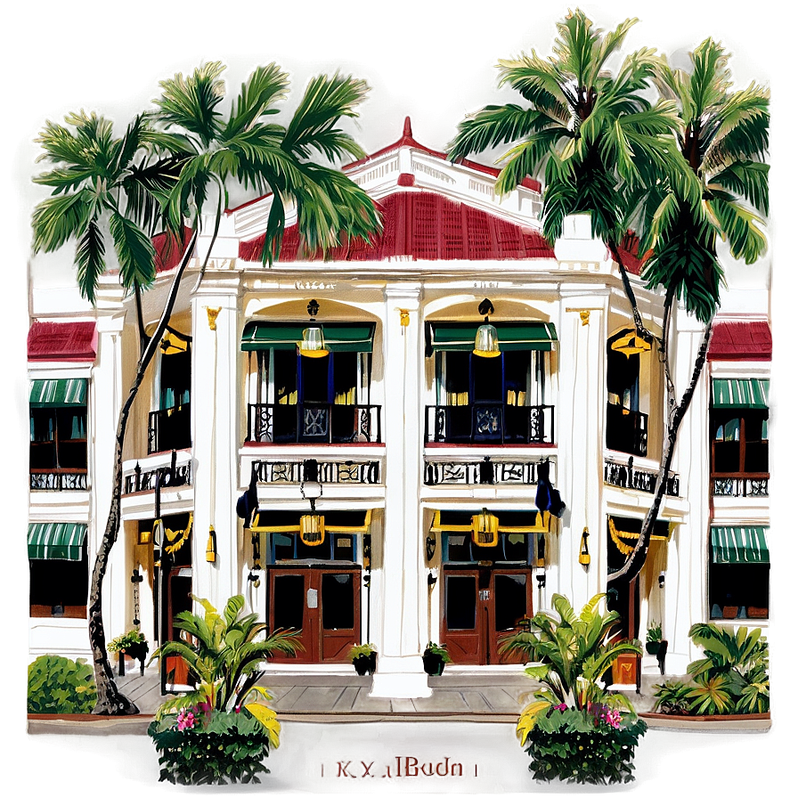 Raffles Hotel Singapore Png 34 PNG Image