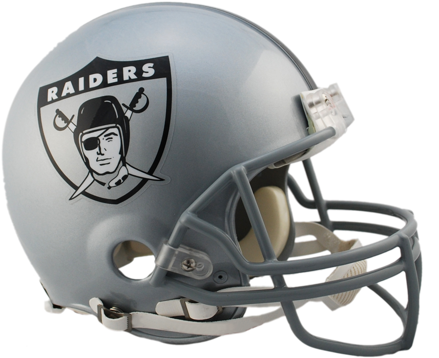 Raiders Football Helmet PNG Image