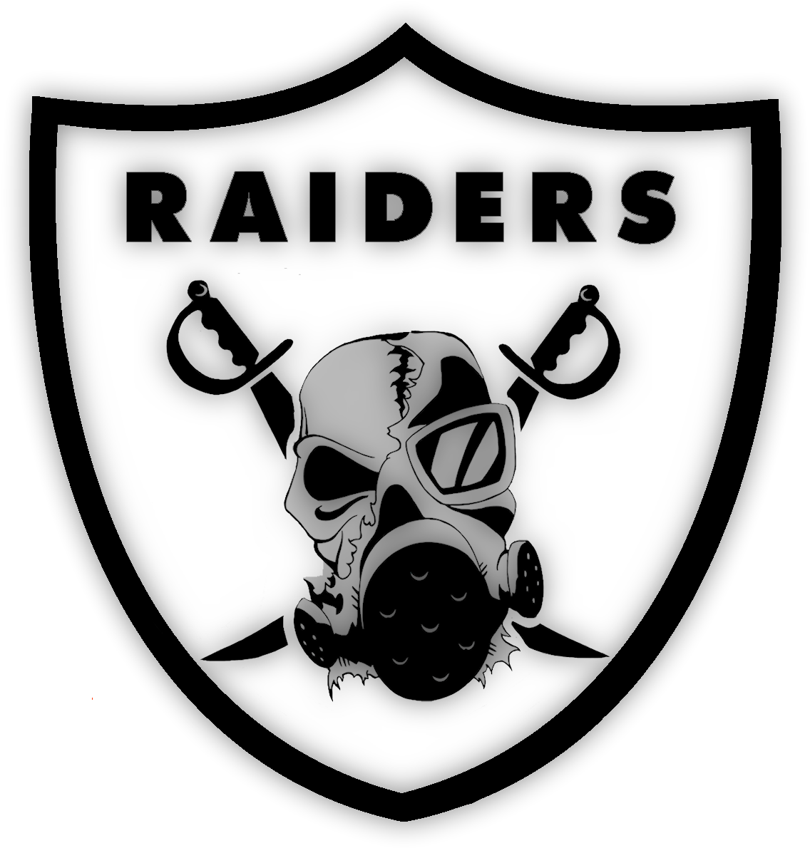 Raiders Skulland Shields Logo PNG Image