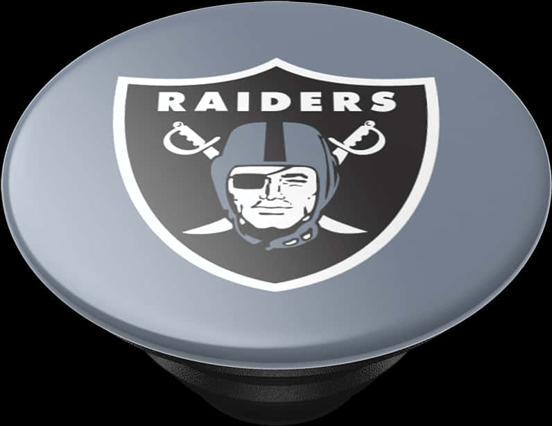 Raiders Team Logo Puck PNG Image