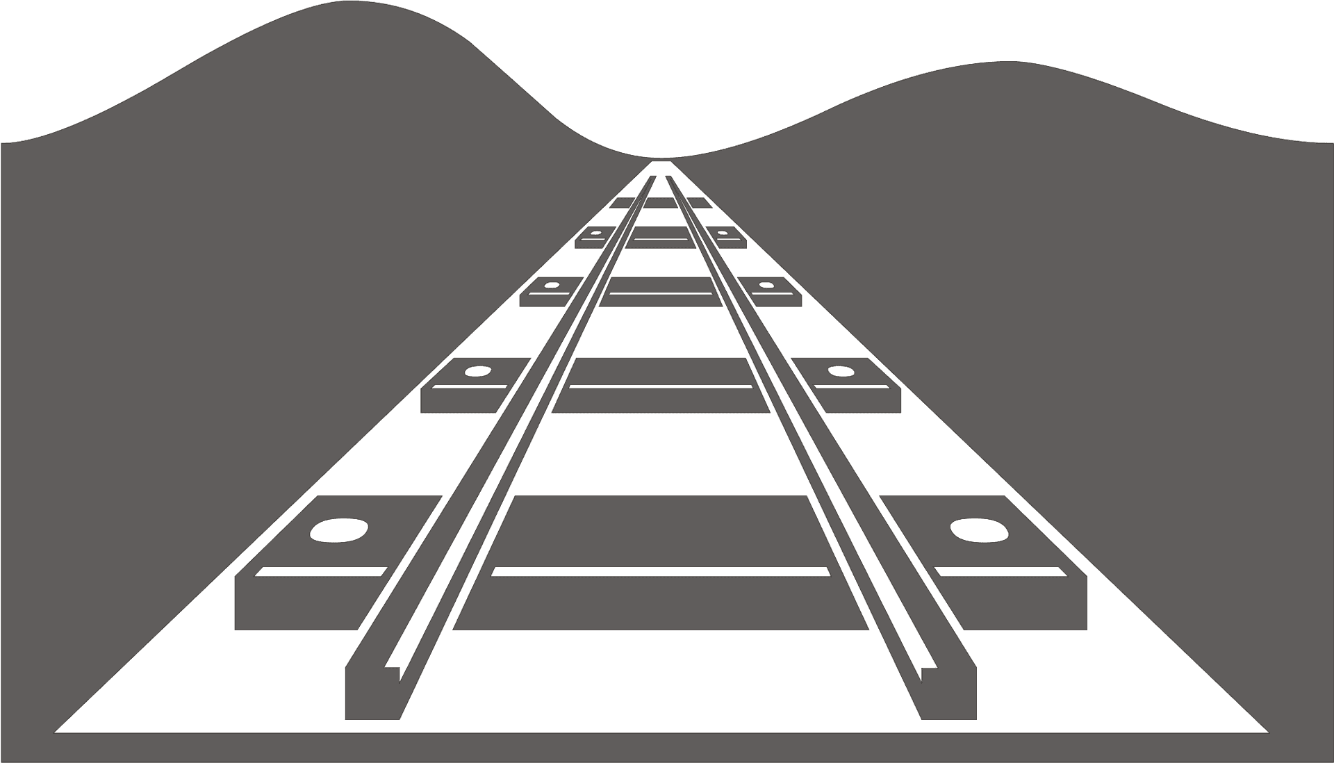 Railroad_ Tracks_to_ Horizon PNG Image