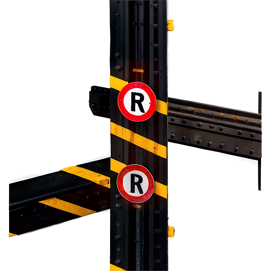 Railway Crossing Warning Png 32 PNG Image