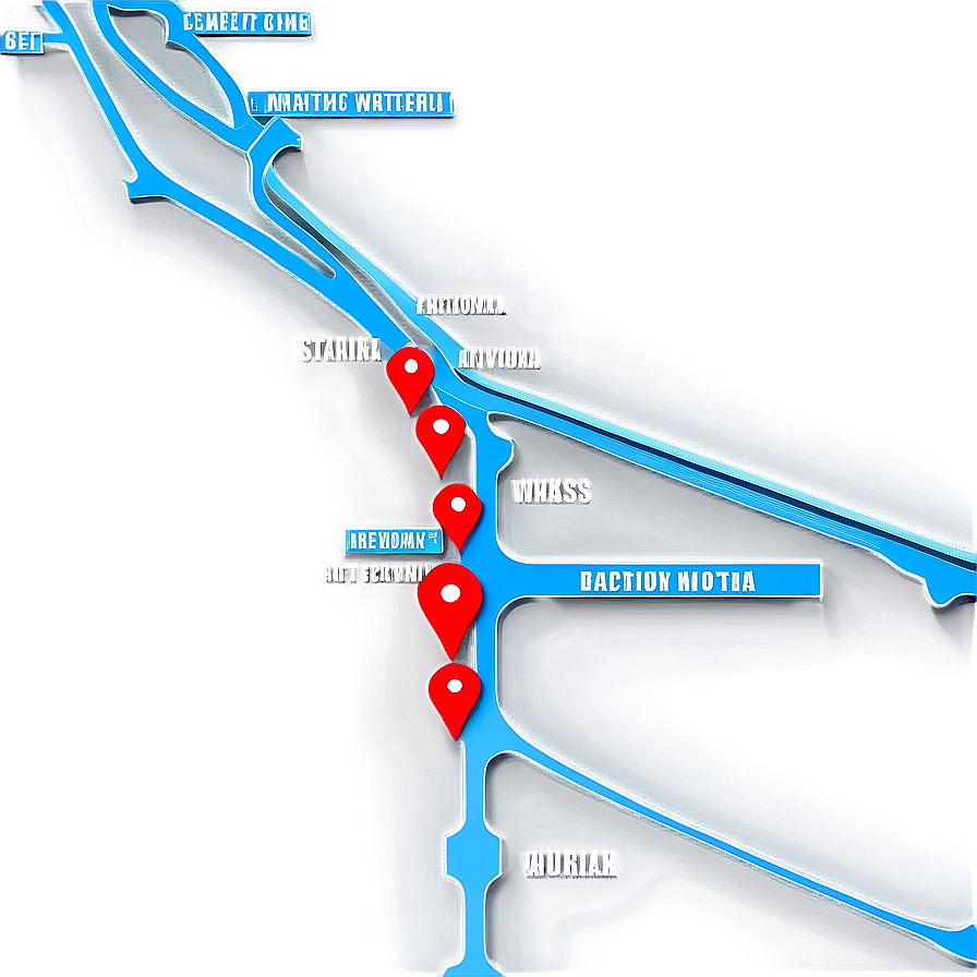 Railway Network Map Png Cog PNG Image