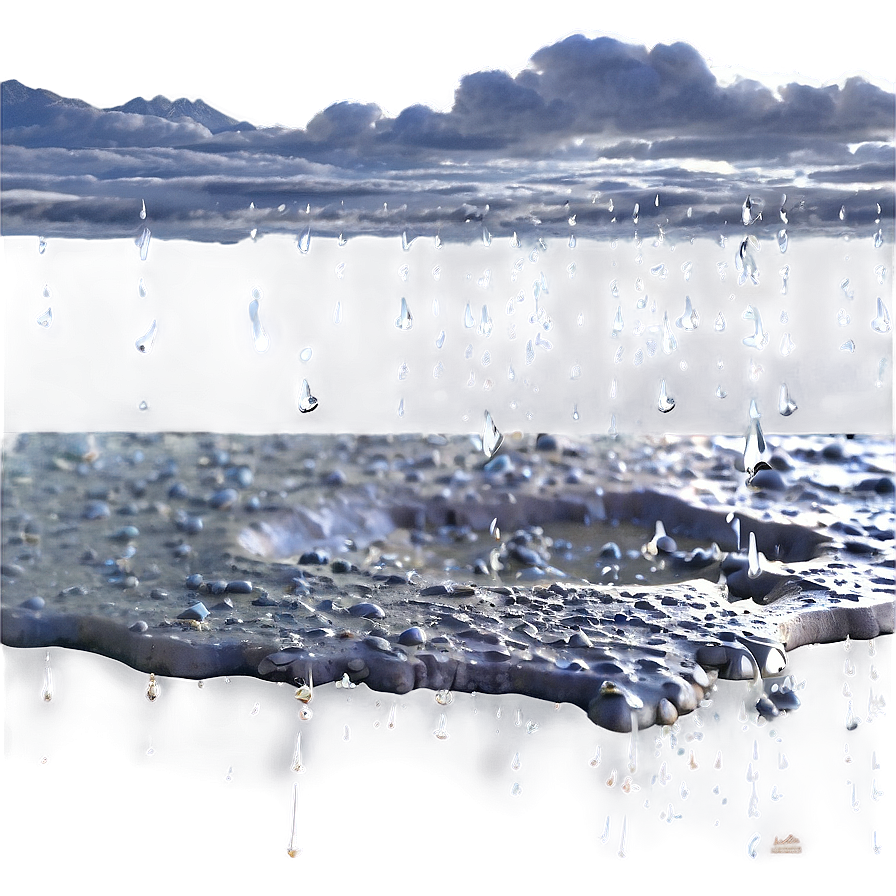 Rain In Desert Png Tqs PNG Image