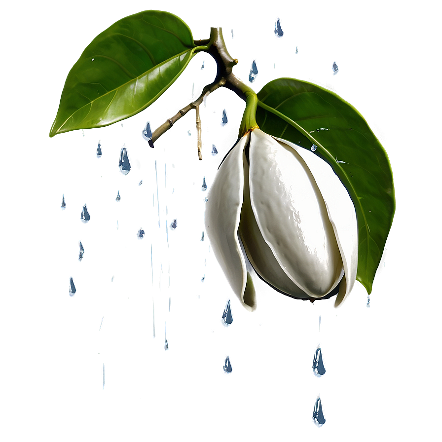 Rain-kissed Magnolia Png 06252024 PNG Image