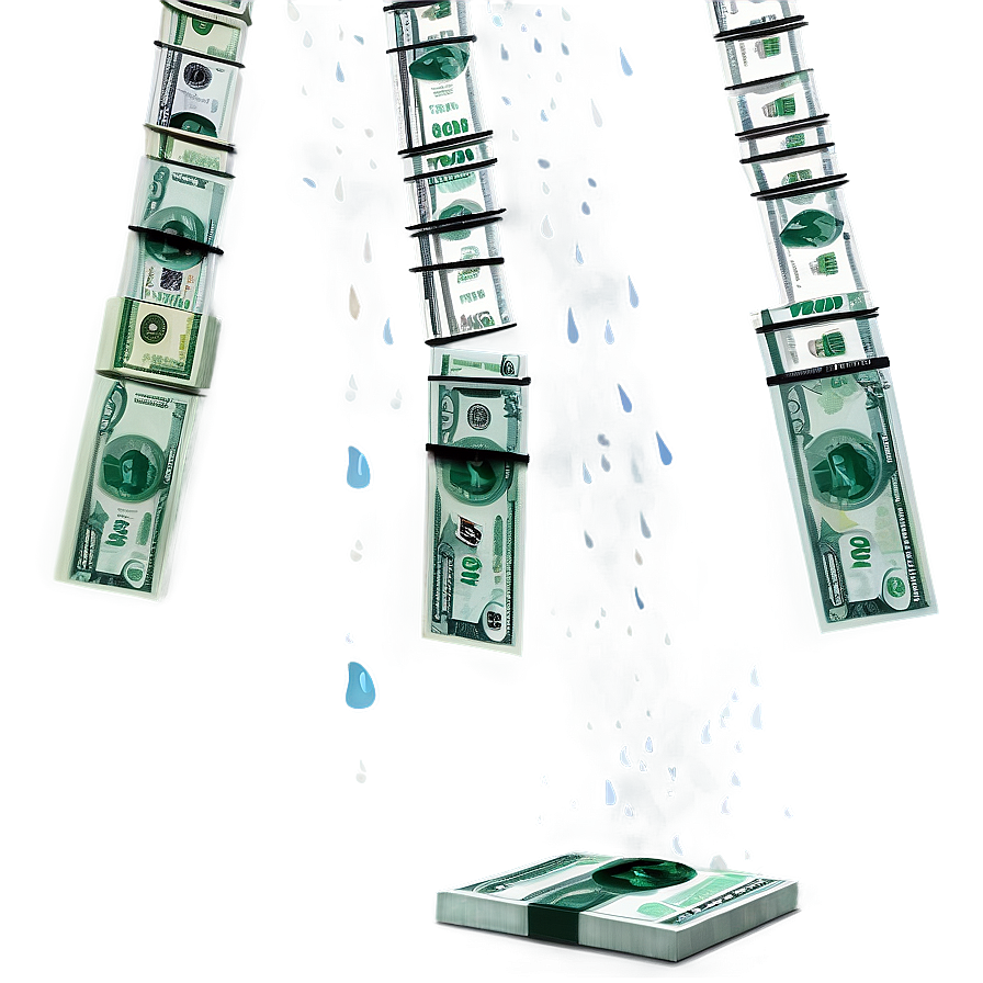 Rain Of Money Png 05252024 PNG Image