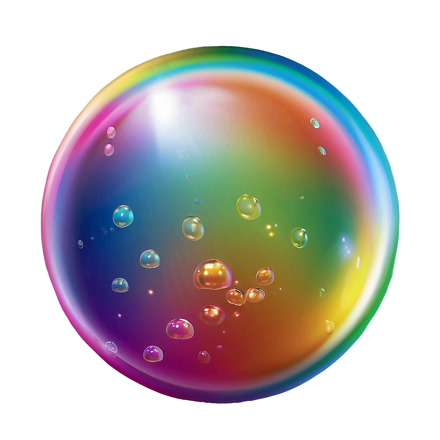 Rainbow Bubble Png Pei12 PNG Image