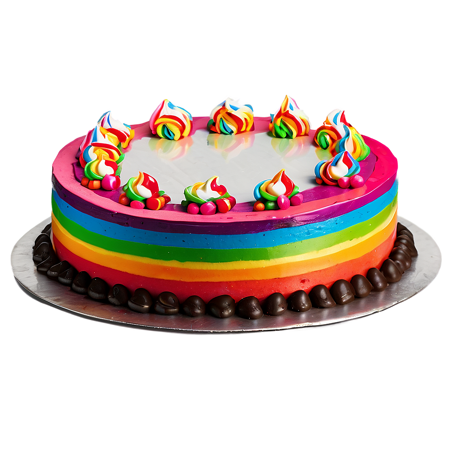 Rainbow Cake Png 05042024 PNG Image