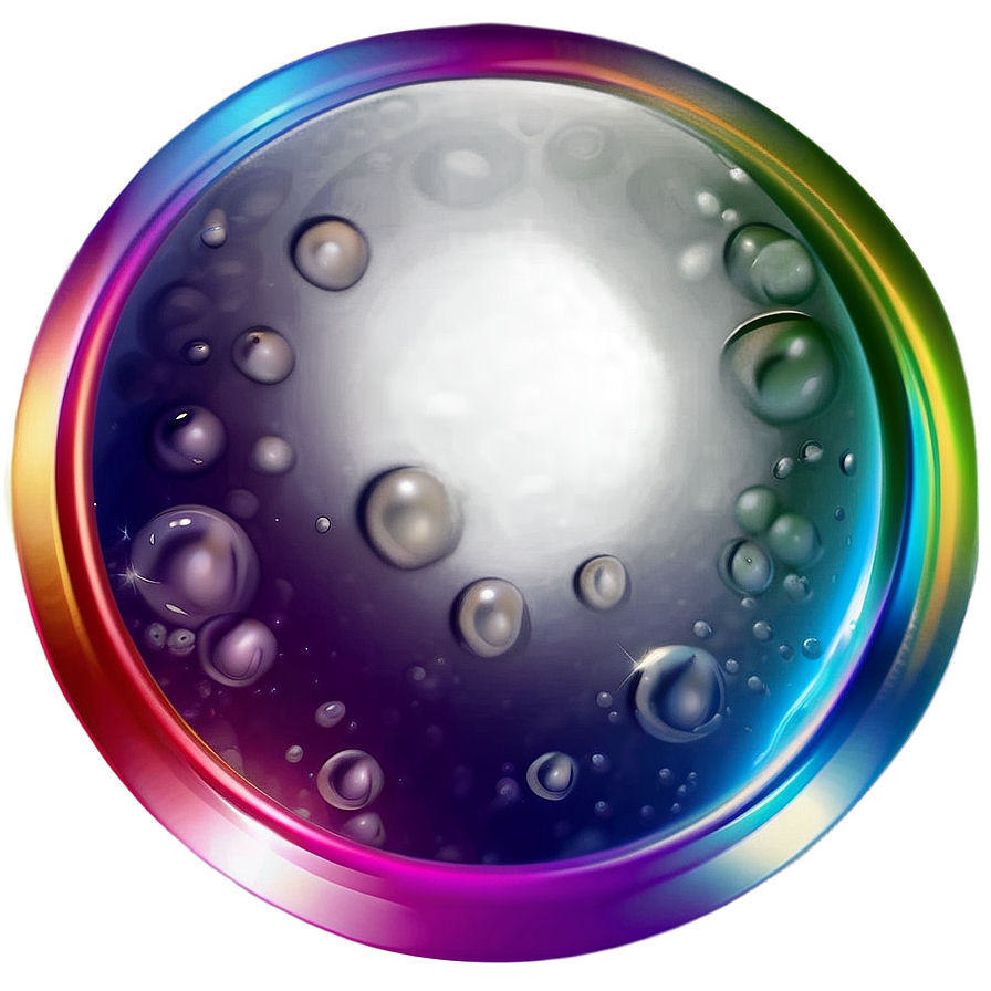 Rainbow Circle Shine Effect Png 06262024 PNG Image