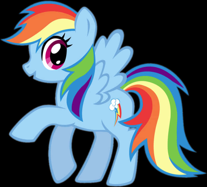 Rainbow Dash My Little Pony PNG Image